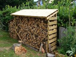 ranger et stocker le bois de chauffage construire abri bois abri bois plan abri bois