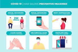 Download Hair Salons Preventive Measures For Free Infographic Preventive Measure Hair Salon