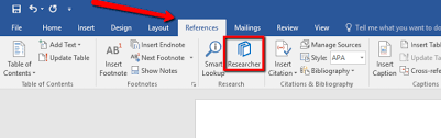 How To Use Word 2016 Researcher And Editor Tools
