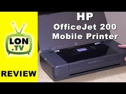 Hp officejet mobile printer supports 200 photo printing with photo paper of any size. Hp Imprimante Mobile Officejet 200 Encre Couleur Digitec