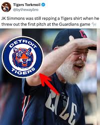 J.K. Simmons will forever rep the Detroit Tigers under ANY circumstances 😅  (h/t bythewaybro/X)