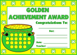 St Patricks Day And March Sticker Charts Incentive Charts