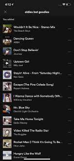 Oldies But Goodies My Favs Playlist Names Ideas Oldies But Goodies Song Playlist