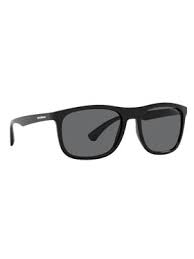 Sonnenbrille mit eckigem gestell aus metall von giorgio armani. Emporio Armani Sonnenbrillen 0ea4161 501787 Schwarz Modivo De