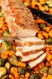 I generally use a very large piece that is well away from the food when i do this. Sheet Pan Brown Sugar Garlic Pork Loin Filet Southern Bite
