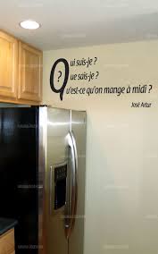 sticker citation qui suis je que sais je qu est ce qu on mange a midi sticker citation stickers citation citation