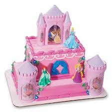 Decorating a princess doll cake : Disney Princess Cake Topper Decoration Castle Kit Cupcake Belle Ariel Birthday Ebay