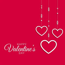 Valentine Day Card On Red Background Pink Heart Pink Love Design Valentine Card Design Png And Vector With Transparent Background For Free Download Valentines Card Design Happy Valentines Day Card Valentines