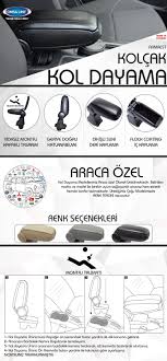 Dacia Duster Kol Dayama Siyah Omsa Line