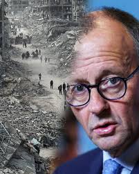 After Israel destroyed Gaza .. German Chancellor Friedrich Merz has  announced that Berlin will not approve German weapons exports to Israel for  use in the Gaza Strip “until further notice.” بعدما دمرت