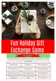 Fun Holiday Gift Exchange Game Creative Cynchronicity Holiday Gift Exchange Holiday Gift Exchange Games Fun Holiday Gift Exchange