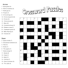 Medium difficulty crossword puzzles to print and solve. Large Print Crossword Puzzles Printable Easy