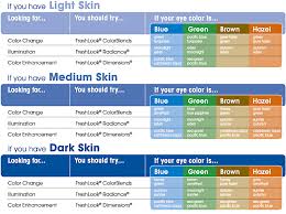 Freshlook Colored Lenses Color Guide