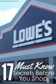 17 Must Know Tips Before You Shop At Lowe S Home Improvement Loans Home Improvement Home Improvement Projects