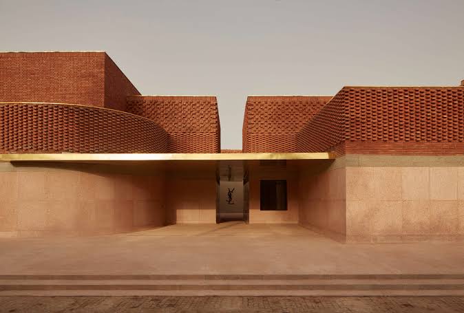 Exterior view of Musée Yves Saint Laurent Marrakech