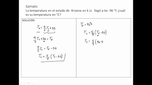 H) convertir 15 °c a grados kelvin: Conversion De Grados Fahrenheit A Grados Celsius Youtube