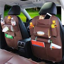 Favorable 5 Styles Leather Car Storage Bag Multi Compartment Car Seat Storage Container Outdoors Hanging Ba Car Storage Bag Car Seats Storage Bags Organization