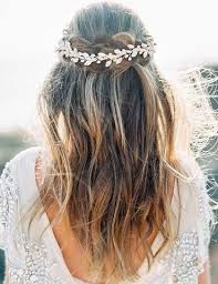 Der Trend 2019 Boho Hochzeiten Brautfrisur Frisur Hochzeit Hochzeitsfrisuren