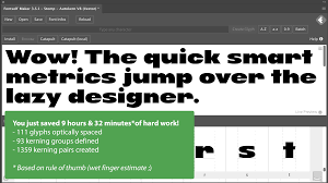 We did not find results for: How To Adjust Kerning And Letter Spacing Of Your Fonts In One Click