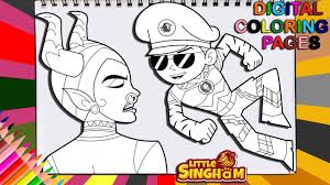 15 fresh youtuber coloring pages gallery from youtuber coloring pages. Digital Art Coloring Pages Youtube Channel New Videos Every Day Super Villain Lobherna Vs Gold Armored Little