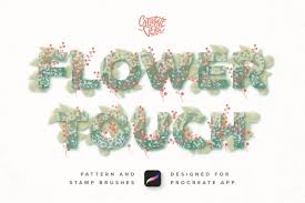 27,000+ vectors, stock photos & psd files. Flower Touch Procreate Brushes In Add Ons On Yellow Images Creative Store