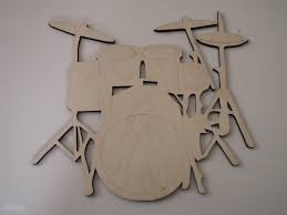 Pin By Mirela Salistean On Activite Manuelle Musique In 2020 Music Wall Art Wood Cutouts Drum Craft