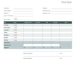 This Accessible Employee Time Card Helps You Track Your