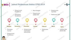 Adapun jadwal tersebut berlaku untuk kementerian/lembaga dan pemerintah daerah yang menyelenggarakan seleksi cpns 2019. Jadwal Pendaftaran Cpns 2019 Rilis Ini Link Resmi Untuk Simulasi Cat Bkn Cara Daftarnya Tribunnews Com Mobile
