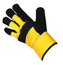 Image result for yellow black hide rigger glove