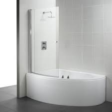 Its size is ample yet economical allowing it to fit a variety of spaces. Ideal Standard Create Corner Bath Screen L9125aa Corner Bath Shower Bathroom Tub Shower Combo Corner Bathtub Shower