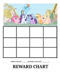 my little pony reward charts