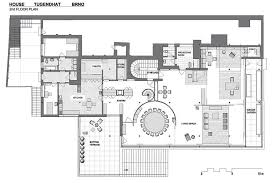1930 House Tugendhat First Floor Plan Ludwig Mies Van Der Rohe 1024 682 Ludwig Mies Van Der Rohe Grundriss Architektur