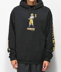 A hero's legacy and the end of dragon ball: Primitive X Dragon Ball Z Nuevo Super Saiyan Goku Black Hoodie Zumiez