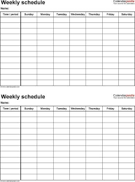 Weekly Employee Schedule Template Monday Sunday Cortezcolorado Within Weekly Employee Schedule Templa Schedule Template Schedule Templates Timetable Template