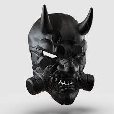 Pin By Ingolf Richter On Teufel In 2020 Oni Mask Cool Masks Masks Art
