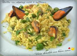 Check spelling or type a new query. Risotto Con Asparagi Cozze E Zafferano Vorrei Diventare Una Brava Cuoca