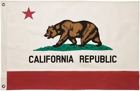 See more ideas about california bear, flag, california flag. Amazon Com 100 Cotton Vintage Style Made In Usa California Republic Bear State Flag Home Kitchen