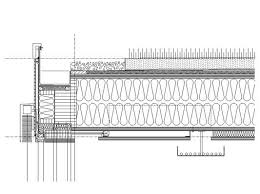 Mensa Des Erasmus Grasser Gymnasiums In Munchen Dammstoffe Baukonstruktionen Attika Detail Architektur