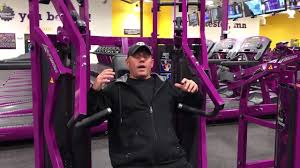 Planet Fitness Chest Press Machine How To Use The Chest Press Machine Planet Fitness Workout Planet Fitness Routine Planet Fitness Machines
