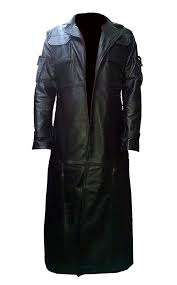 The Punisher Frank War Coat Thomas Jane Tactical Faux Leather Coat Leather Trench Coat Black Leather Coat Faux Leather Coat