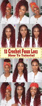Video Shows 13 Styles Reasons Why You Should Get Crochet Goddess Faux Locs This Holiday African American Hairstyle Videos Aahv Crochet Goddess Faux Locs Faux Locs Locs Hairstyles