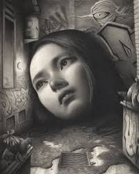 Artist: Lesley Barnes @lesley_barnes & Ross McAuley @ross_mcauley Title:  Stack of Fish Medium: Acrylic