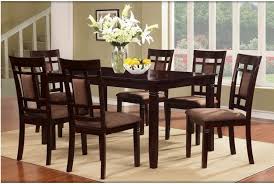 Dining Room Table Set Dark Cherry Solid Wood 7 Piece Furniture 1 Table 6 Chairs Dining Room Sets Solid Wood Dining Table Solid Wood Dining Set