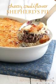 Cheesy Cauliflower Shepherd S Pie Recipes Food Low Carb Recipes