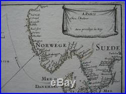 Antique Map France Blog Archive 1677 Du Val Sea Chart