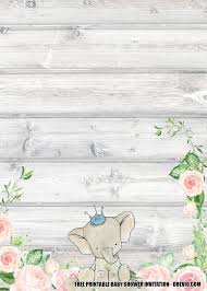 On this page you'll find a variety of free printables created especially for a winnie the pooh baby shower, including pooh and tigger footprints, eeyore. Free Printable Wooden Blue Elephant Invitation Templates Download Hundreds Free Printable Birthday Invitation Templates