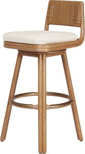 Like Its Dining Counterpart The Alameda Counter And Bar Stool Is Inspired By The Popular Antalya Collection Whi Rattan Counter Stools Bar Stools Rattan Stool
