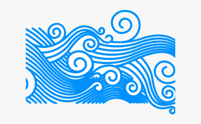 Wave Clip Art Clipart Curly Ocean Waves Transparent Transparent Background Wave Clipart Png Png Download Is Free Transpare Wave Clipart Art Clipart Clip Art