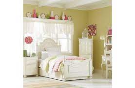 Charlotte Youth Low Poster Bedroom Set From Legacy Kids Coleman Furniture Distressed White Bedroom Furniture Bedroom Sets Kids Bedroom Sets