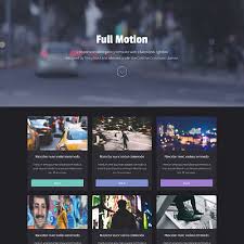 Download our free web templates in psd . Fullmotion Html Website Template Rich Web Templates